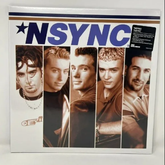 NSYNC Self-Titled LP Exclusive Colored Vinyl Num/Ltd Ed of